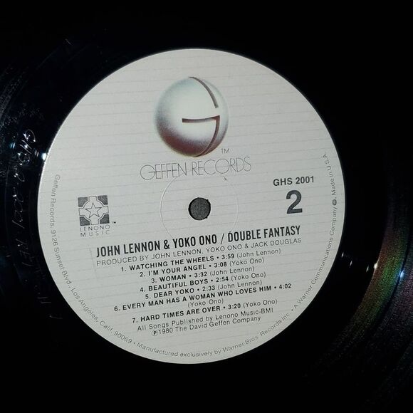 1980 John Lennon Yoko Ono Double Fantasy LP Record Album Vinyl - Picture 8 of 11